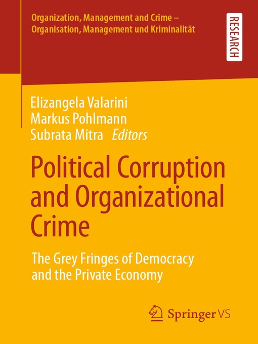 Title details for Political Corruption and Organizational Crime by Elizangela Valarini - Available